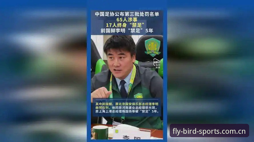 足协第三批禁足名单曝光！5大细节带你看懂中国足球整顿风暴